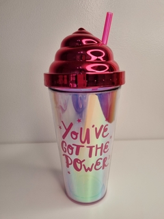 Vaso You´ve got the power Fucsia