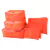 organizador-de-mala-6-pecas-necessaire-viagem-bolsa-saco-laranja
