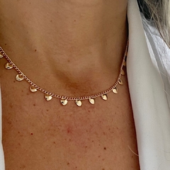 Choker Corações Banhado a Ouro 18k na internet