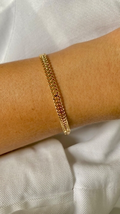 Pulseira 5 Fios Banhado a Ouro 18k - comprar online