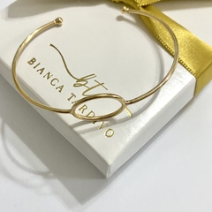Bracelete Círculo Banhado a Ouro 18K - comprar online