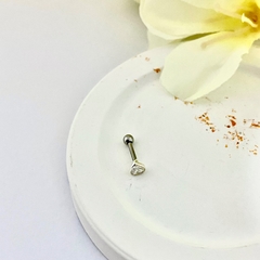 Piercing Trágus Coração Prata 925 na internet