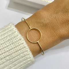 Bracelete Círculo Banhado a Ouro 18K - comprar online
