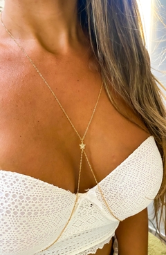 Body Chain Banhado a Ouro 18k na internet