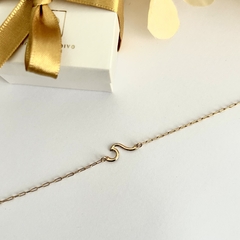 Pulseira Onda Banhado a Ouro 18k
