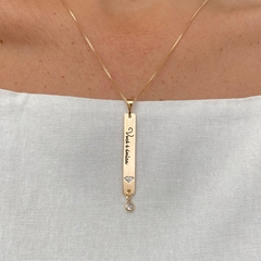 Colar Você é Única Banhado a Ouro 18k