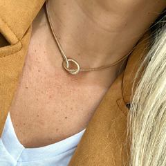 Colar Fio Alemão Banhado a Ouro 18k