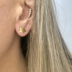 BRINCO ESTRELA BANHADO A OURO 18K - comprar online