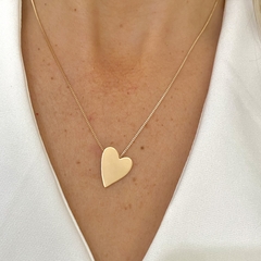 Colar Coração Banhado a Ouro 18k - comprar online