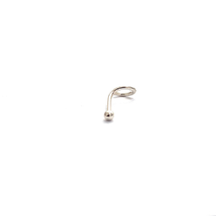 Piercing Bolinha Nariz Prata 925 na internet