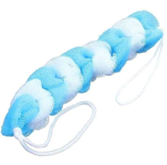 ESPONJA DE BAÑO TRENZADA