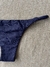 Calcinha Basic com regulagem - Azul Marinho - Sol Cristal