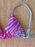 Cortininha - Zebra rosa com azul na internet