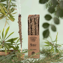 Sahumerios de eucalipto, laurel y cedro - comprar online