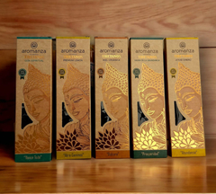 Sahumerios Aromanza Tibetanos Coco Vainilla (Dicha y Satisfacción)