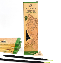 Sahumerios Aromanza Tibetanos Placer (Pimpollos de Jazmin) - comprar online