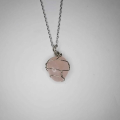 Collar garden cuarzo rosa - comprar online