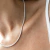 Colar Riviera Cristal 2 Mm 40 Cm +5 Cm Extensor
