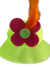 Capelina con flor y pluma