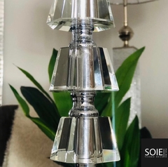 VELADOR STRAUSS ISOSCELES 4 CRISTALES | ALTURA 51CM - SOIE TIENDA DECO