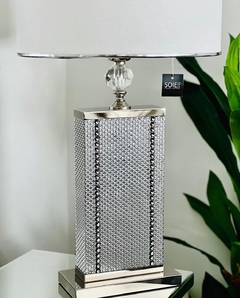 LÁMPARA FRIDA RECTANGULAR SILVER | ALTURA 64CM - comprar online