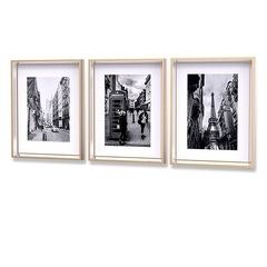 iconic | set x 3 cuadros 30x40cm