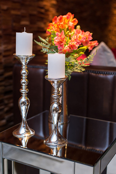 new york S | candelabro de vidrio 8x23cm - comprar online