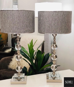 LAMPARA STRAUSS GRANDE BASE CRISTAL