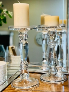murano l | candelabro de cristal 13x28cm - comprar online