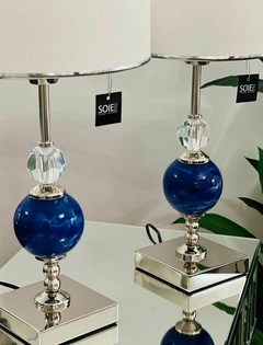 VELADOR BALI LAPISLÁZULI Y CRISTAL