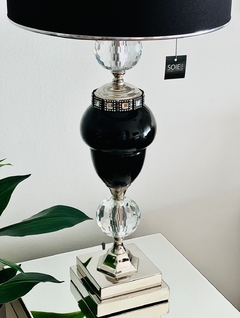 LÁMPARA COPÓN STRAUSS NEGRO | ALTURA 75CM - tienda online