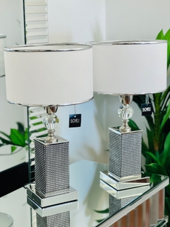 VELADOR FRIDA DIAMANTE OSCURO Y CRISTAL - tienda online