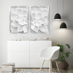 Playa + Suculenta | set x 2 cuadros 40x50cm - tienda online