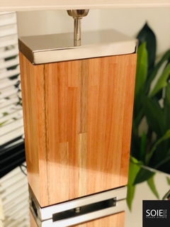 Lampara de madera - comprar online