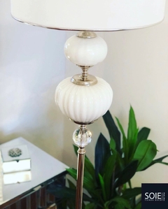 LAMPARA DE PIE LEGRAND BLANCA - SOIE TIENDA DECO
