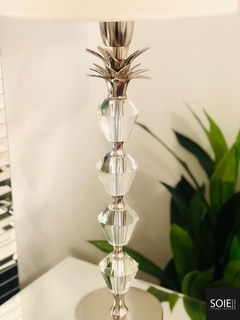 Lámpara con rombos de cristal en internet