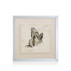 butterfly | set x 2 cuadros 40x40cm - comprar online