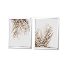 ANTIQUE FEATHER | Set x 2 Cuadros 40x50cm