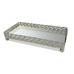 bandeja marrakech silver s | 20x10x3,5cm