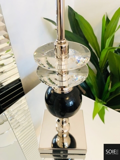VELADOR SUITE NEGRO CON DISCOS - SOIE TIENDA DECO