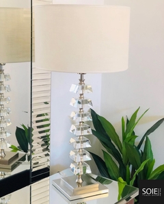 LÁMPARA CON 7 PLACAS DE CRISTAL