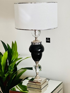 LÁMPARA COPÓN STRAUSS NEGRO | ALTURA 75CM