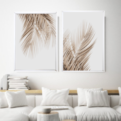 ANTIQUE FEATHER | Set x 2 Cuadros 40x50cm - tienda online