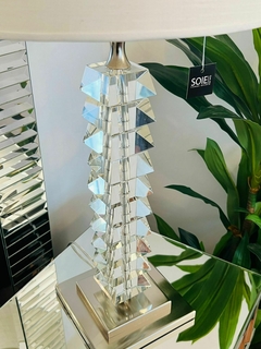 LÁMPARA CON 10 PLACAS DE CRISTAL - comprar online