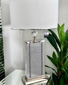 LÁMPARA FRIDA RECTANGULAR SILVER | ALTURA 64CM