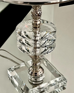 VELADOR STRAUSS CON BASE Y DISCOS DE CRISTAL | ALTURA 45CM - SOIE TIENDA DECO