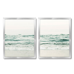 Playa + Suculenta | set x 2 cuadros 40x50cm - comprar online