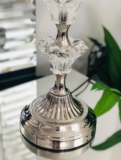LAMPARA STRAUSS 4 FLORES DE CRISTAL en internet