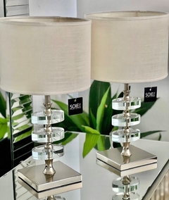 VELADOR JULIA | ÓVALOS DE CRISTAL - SOIE TIENDA DECO