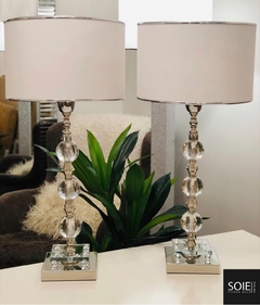 LAMPARA STRAUSS GRANDE BASE CRISTAL en internet
